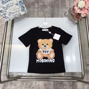 Ny sommar baby pojkar märke t-shirts brev tryckt barn kort ärm t-shirt bomull barn avstängda krage skjorta barn toppar tees