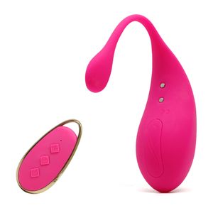 Remote G Spot Vibrator Nippel Klitoralsstimulator für Frauen wasserdichte Paare Vibrator Love Egg Sex Toy mit 12 kraftvollen Schwingungen (Rose)