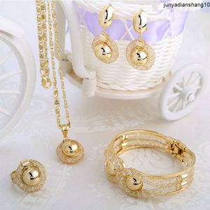 Bridal Wedding Jewelry Transparent Crystal Mesh Chain K Gold Jewelry Set Versatile Clothing