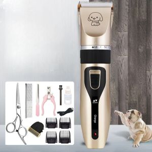 Trimmers Electric Hunde Clippers Professionelle Haustier Haar Trimmer Hunde pflegen Friseur Haarschneider Katze Haarschneidentferner Maschine Kit Kit