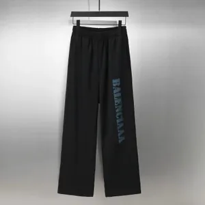 Calças masculinas calças de moletom marca designer high street moda alta rua algodão perna reta sweatpants y2k