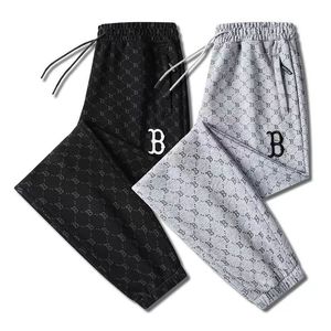 Men's pants designer luxury brand sports pants women's casual gym sports pants couple elastic band leggings