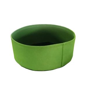 Plantadores Potes Tecido Jardim Cama Elevada Redondo Recipiente de Plantio Crescer Sacos Não-Tecido Plantador Pot para Plantas Berçário 10/20/30/40/50/100 Dhwsk