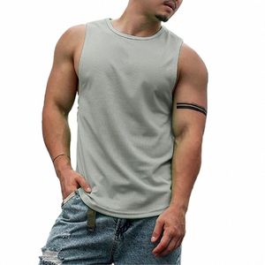 men Tank Top Casual Sleevel Tops Bodybuilding Quick Dry Shirt Underwear Vest Top For Gym High Quality Slim Fit Tank Tops m7ug#