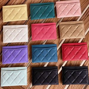 10A Top Mulheres Carteiras De Couro Designer Titular De Cartão Bolsas Mulheres Macias Pacote De Cartão Canal Coin Purse Fashions Titulares Coin Wallet Designer Cardholder 039