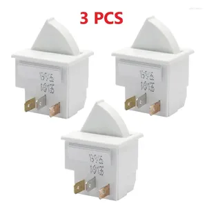 Smart Home Control 3sets White Replacement Fridge Part Kitchen AC 5A 250V Refrigerator Parts Door Lamp Light Switch