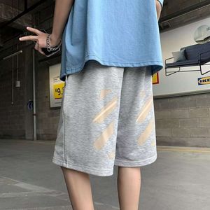 Casual Shorts, Men's Pentagonal Pants, Trendy Instagram Sports Basketball, Summer Outerwear, Loose and Thin Large Shorts