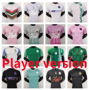 2023 2024 2025 Algeria MAHREZ Soccer Jerseys argelia 22 23 24 25 ATAL FEGHOULI SLIMANI BRAHIMI Home BENNACER men kids Football Shirts Maillot de foot Player version