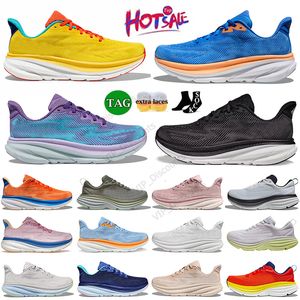 Fashion One Clifton 9 Men Women Bondi 8 Running Shoes Sunlit Ocean Triple Black White Lilac Mist DHgate Sports Trainers Jogging Size EUR36-47