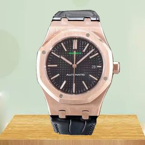 Automatikuhr, Herren-Luxusuhr, mechanisch, 41 mm, komplett aus Edelstahl, Schwimmarmbanduhren, Saphirglas, leuchtende, berühmte Uhren, wasserdicht, für Weihnachtsgeschenk