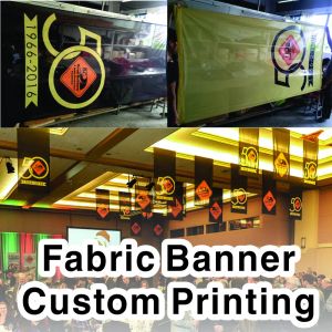 Acessórios personalizados cor completa enorme tecido de vinil pvc banner bandeira publicidade promoção celebração venda aberta sotre sinal de garagem, qualquer tamanho