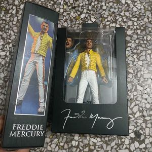 Figuras de brinquedo de ação originais ao vivo no estádio de Wembley Rainha Freddie Mercury Coleção de bonecos de brinquedo modelo presente de Natal T240325