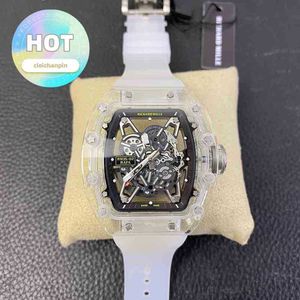 الذكور RM Wrist Watch Watch Wristwatch Watches مصمم مصمم فاخرة ميكانيكية ساعة RM35-02 حركة التلقائي التلقائي بالكامل مرآة المرآة مرآة الساعة ساعة