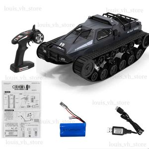 Electric/RC Car 1/12 RC Tank Car 2.4G 12km/h High Speed Drifting Car Full Proportional Crawler Radio Control Vehicle Models Toys For Kids Gifts T240325