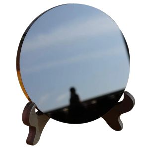 鏡の鏡の装飾ホームクリアランスゴスシェルフ美学瞑想ストーンプレート黒黒屋モダンコーヒーテーブルの装飾