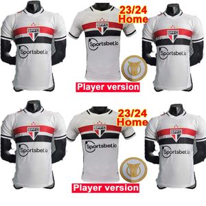 SAO PAULOPLAYERバージョンFluminense Soccer Jerseys Kennedy James Rodriguez Alisson Galoppo Man Football Shirts 24 25 Luciano Nestor Calleri Home Away Lucas Moura