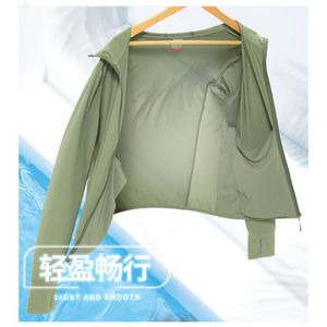 Summer Couple's Men Women, Lightweight and Thin Silk Breathable, UV Resistant Fishing, Ice Feeling Sun Protection Suit for Men's Outerwear