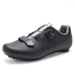 Sapatos de ciclismo Santic Road Lock Esportes ao ar livre Mountain Bike Spin Button Confortável respirável Men Us Size