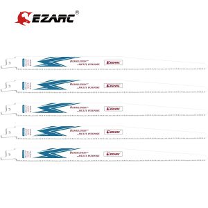 Parts EZARC 5Pcs 225mm / 300mm Reciprocating Saw Blade BiMetal Cobalt Sabre Saw Blades for MultiPurpose 10/14TPI R925DG R1225DG