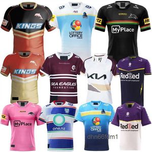 2024 Penrith Panthers Rugby Jerseys Gold Coast 24 Titans Dolphins Sea Eagles Storm Brisbane Home Away Shirts Rozmiar S-5xl 3QQK