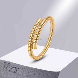 Cadeia VNOX Snake Chain Bracelet Moda feminina gótica Hip Hop Metal Metal Bracelet Party Gifts Jóias 24325