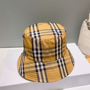 Bucket Hat Classic Striped Plaid Designers Hats Luxury Sunshade Men and Women Elegant Charm Fashion Trend Casual Four Seasons Gift Summer Hat Classic Timeless