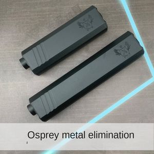 Lehui Spada corta 2 Osprey in metallo di seconda generazione Accessori per la modifica della decorazione del silenzio 14 Denti inversi Osprey in metallo