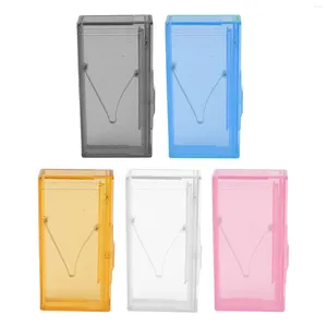 Storage Bags Portable Cigarette Case Sturdy Automatic Up Plastic Introverted Design Anti Pressure For Outdoor
