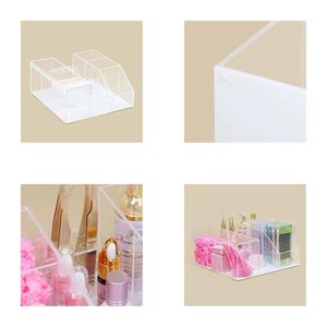 Jewelry Boxes 1 Pcs Eyelash Tool Storage Box Lashes Glue Tweezer Holder Makeup Organizer Large Capacity 240313 Drop Delivery Packing D Otydz