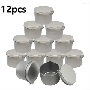 Storage Bottles With Spout Cream Massage Candle Tinplate 12pcs A Handy Container DIY Making Jars Jar Candles Cosmetic