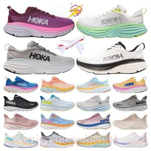 2024 Clifton 9 Running Shoes Womens Platform Sneakers One Bondi 8 Men Blakc White Harbour Mens Women Trainers Runnners 36-45