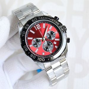 moda lüks erkek izle kronograf tasarımcı kol saatleri en iyi marka tüm paslanmaz çelik grup klasik saatler erkekler için Noel B2162