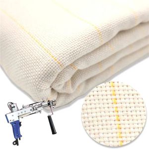 Kumaş 1.5*3 metre keşiş bezi Tufting Bezi işaretli çizgiler Giysiler yapmak için dokuma Diy keşiş bezi Halı Halı Goblen Halı Yapımı iğne işi