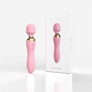 Vibratore ricaricabile in silicone dell'anca per la bastoncino da masturbazione femminile G-point vibrazione forte e massaggio silenzioso Climax Sexual Products 231129