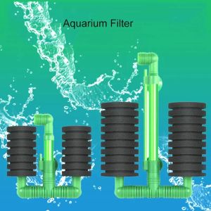 Accessories Aquarium Spong Filter Fish Tank Air Pump Skimmer Biochemical Sponges Filter