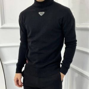 Sweater Mens Designer Sweater Luxury Men Letter Sweaters Long Sleeves Knitted Jumper Fashion Turtleneck Casual Sweatshirts High Stree Womens Clothes