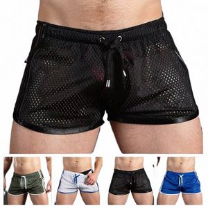 men Casual Shorts Mesh Sexy Breathable Boxer Shorts Transparent Briefs Bugle Pouch Panties Male See Through Trunk Sexy Pant 12c0#