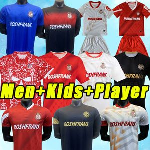 23 24 Deportivo Toluca Mens Mens Soccer Jerseys M. Araujo J. Angulo Baeza Home Away Away Away Special Editions Football Men Men Player Wersja