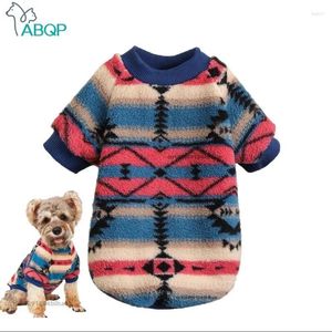 Dog Apparel Warm Clothes Puppy Coats Jacket Winter For Dogs Cats Clothing Chihuahua Cartoon Pet Sweater Costume Apparels