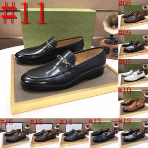 40Model 2024 이탈리아 디자이너 럭셔리 남자 패션 플랫 신발 로퍼 레저 진정한 가죽 캐주얼 드레스 신발 구동 신발 미국 6-12