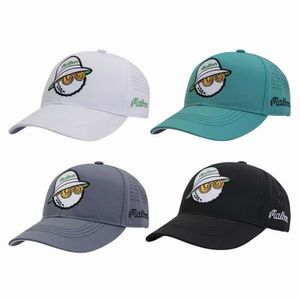 Protezione traspirante con lingua d'anatra da golf, baseball, di vendita calda, cappello parasole, ricamato