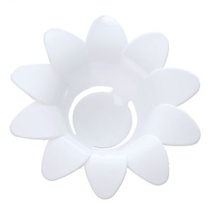 Strumenti per la cucina per la casa Creative White Daisy Ogg Separator Strumento di filtro bianco