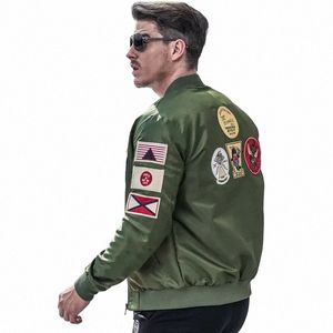 77City Killerカジュアル空軍ジャケットメンプラスサイズ6xl軍事戦術コートCasaco Masculino Pilot Bomber Jackets Q1DH＃