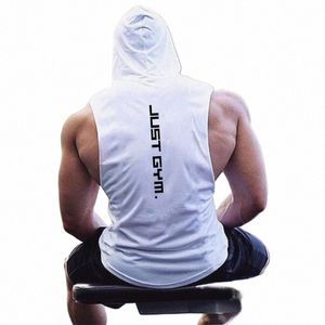 Nowe FI Cott Shivel Shirty Gym Blukie Tank Top Men Fitn Shirt Culybuilding Singlet trening kamizel