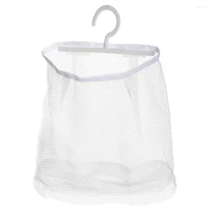 Sacos de armazenamento Peg Bag Clothespin Pendurado Mesh Socks Holder para banheiro cozinha