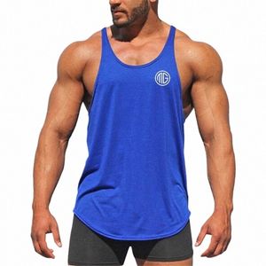 thin Suspenders Breathable Vest Fitn Bodybuilding Shirt Men Cott Fitn Sleevel Sweatshirt Gym Sport Casual T-shirts p5Ol#