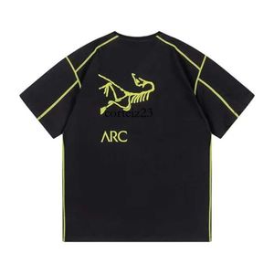 Moda Arctery Marka Arc T Shirt Erkekler Tshirts Arctery Ceket Tees Tees Edition Arcterx Ceket Çok yönlü Klasik Renkli Baskı gevşek Erkek Kuş Tshirt Sıradan Gömlek 4872