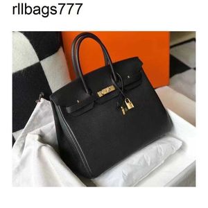 Oryginalna skórzana torebka BK Designer High Tote Grade Semi ręcznie robione domowe torba Togo Women Jybj