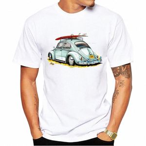 Teehub Casual Tees Hipster Beach Surf Männer T-Shirts Junge Retro Auto Print Kurzarm T-Shirt Sport Tops r1Xx #