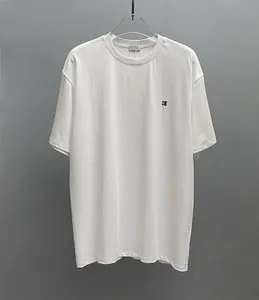 Neue Designer-Luxusmode High Street Hip Hop Polar-Stil Baumwolle lässiger lockerer T-Shirt-Pullover atmungsaktiv für Männer und Frauen y2k7